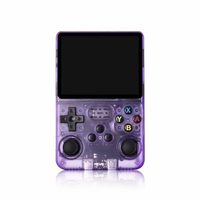 Consola de Juegos Portátil R36S con Sistema Linux EE, 64 GB, 20000 Juegos, Reproductor de Juegos Retro Clásico para PSP