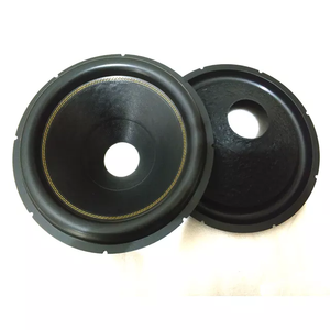 Sistema de áudio profissional, acessório de cone para alto-falante de carro com subwoofer de 15 polegadas