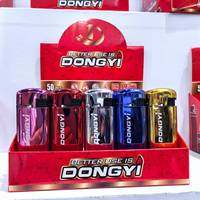 Briquet électronique coupe-vent au butane Cakmak Akmak, design classique, encendedor rechargeable, allumage pour cigarettes, camping