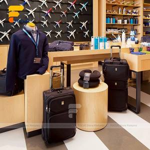 Estante de almacenamiento de ropa de pared de exhibición de cubo de madera estante colgante de ropa Mostrador de exhibición tienda de moda al por menor muebles de accesorios - Product Image 3