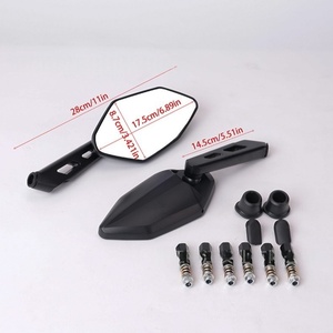 Accesorios para Motos, Espejo Retrovisor para Motocicleta, Espejo Retrovisor Reflectante para Scooter Eléctrico - Product Image 1
