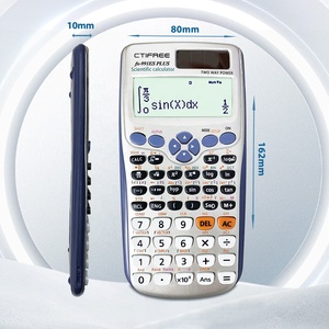 <span class=keywords><strong>Calculatrice</strong></span> <span class=keywords><strong>scientifique</strong></span> CTIFREE 991es-plus avec capacités graphiques et logo personnalisé, idéale <span class=keywords><strong>pour</strong></span> l'école - Product Image 2