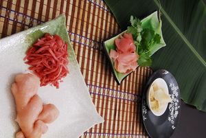 Meisei - Verduras Enlatadas Frescas Directamente de Fábrica, Jengibre en Salmuera Condimentado al Estilo Japonés, Gari para Preparar Sushi Japonés Fácilmente - Product Image 6