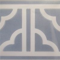 Tissu en maille de nylon blanc 40 g/m² respirant, léger (1 mm), 100 % nylon, pour robes de soirée et robes à paillettes, tissu tulle, tissu dentelle