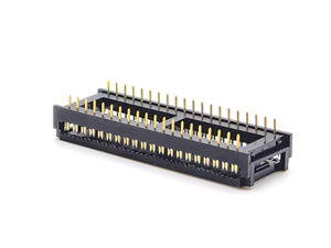 Conector IDC de Tipo Ancho 0.6DIP 2.54*15.24FD/40P de Dos Piezas Semi-oro - Product Image 2