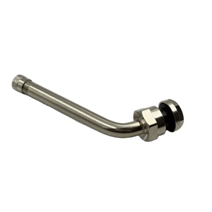 <span class=keywords><strong>Valve</strong></span> de pneu de camion et d'autobus KAISHENG TR555D, chromée, sans chambre à air, état neuf, tiges en laiton métallique, bouchons et adaptateurs - Product Image 3