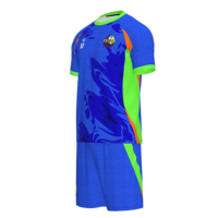 Ystar Grosir Kaos Sepak Bola Sublimasi 100% Poliester Bernapas Cepat Kering Model Pendek Custom Unisex