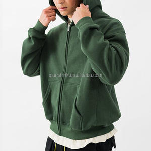 เสื้อมีฮู้ดแบบรูดซิปมีฮู้ดผ้าฟลีซพิมพ์ลายเสื้อผ้าแนวสตรีทเสื้อผ้าแนวสตรีทเนื้อผ้าฝ้ายเฟรนช์เทอร์รี่มีซิปมีฮู้ดแบบบ็อกซี่ใส่ได้100% ตามต้องการ - Product Image 5