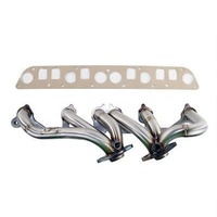 سيارة السيارات توربو المنوع الفولاذ المقاوم للصدأ أنبوب خلفي لتصريف العادم Downpipe كيت ل جيب 2000 شيروكي