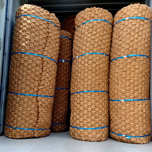 Eco Friendly Coconut Fiber Coir <b>Mat</b> <b>Roll</b> 2*10m From Vietnam Brown Walkway Paving <b>Mat</b> Natural Coir Flooring 65kg Landscape Use - Product Image 1