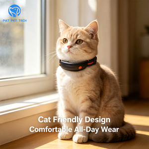 Collare Intelligente PAT PET OEM ODM IP67 Impermeabile con GPS 4G e WiFi per Monitoraggio Salute e Fitness di Cani e Gatti - Product Image 1