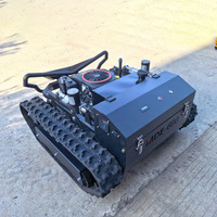 50 ° Tondeuse à gazon robotisée télécommandée pour pentes, moteur LONCIN Briggs & Stratton