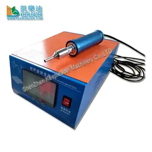 Soudeuse à ultrasons portable pour sonde de soudage par points en plastique de PP_PE_Nylon Belt Ultrasound Point Bonding_Soldering_Sealing Machine