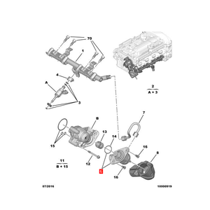 <span class=keywords><strong>Pompe</strong></span> à carburant haute pression 9802540080 9815930180 0261520245 pour PEUGEOT 307 <span class=keywords><strong>208</strong></span> 2008 308 3008 408 4008 508 5008 CITROEN C3 - Product Image 6