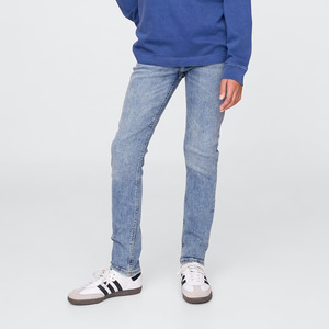 Jeans pour garçons au style propre, conçus pour un usage régulier, offrant un ajustement confortable, un toucher doux, une forme décontractée et un look quotidien décontracté - Product Image 3