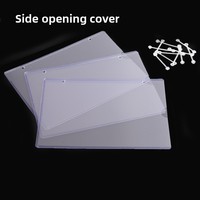 Approvisionnement direct usine : Pochette A6 en caoutchouc rigide pour affiches, enveloppe en PVC pour supermarché avec présentoirs transparents modernes
