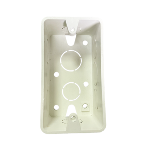 4*2inch PVC Trắng nhựa tiện dụng Hộp chuyển đổi điện hộp nối nhựa tiện ích hệ thống dây điện không thấm nước hình chữ nhật ổ cắm hộp - Product Image 3