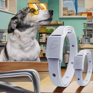 Collare regolabile Anti-Tick cane con forte modello animale e decorazione di piume <span class=keywords><strong>per</strong></span> la formazione - Product Image 3