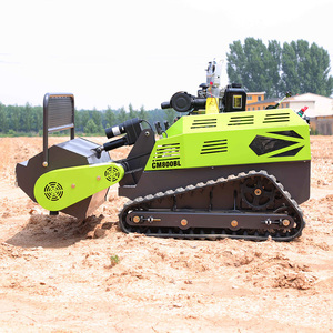 Tondeuse à gazon industrielle télécommandée sur chenilles tout-terrain, haute puissance, intelligente et sans fil, livraison gratuite - Product Image 1