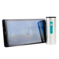 Medidor de Ancho de Grietas Inalámbrico Portátil con Cámara WiFi y Pantalla de Tablet para Pruebas de Concreto, Medición Digital Inteligente NDT