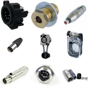 NC6MD-LX-B XLR-разъемы DLX 6-контактные, для пайки, черные/золотые - Product Image 5