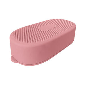 Boîte à lunch portable en silicone avec couvercle anti-fuite en silicone, isolation thermique compatible micro-ondes pour le stockage de petites quantités de soupe - Product Image 6