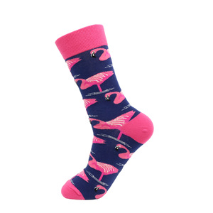 Chaussettes en coton pour femmes, chaussons imprimés d'animaux amusants, composants complets - Product Image 5