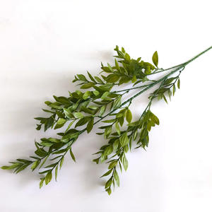 ใบไม้ประดิษฐ์สำหรับงานแต่งงาน คุณภาพสูง เหมาะสำหรับตกแต่งงานแต่งงานทั้งในร่มและกลางแจ้ง สไตล์ป่าไม้ วัสดุตกแต่งดอกไม้ - Product Image 6