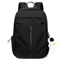 Sac à dos de voyage unisexe grande capacité avec port USB, sac léger pour ordinateur portable, doublure en polyester pour lycéens et étudiants