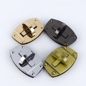 MeeTee BF046 58*35mm <span class=keywords><strong>accessori</strong></span> Hardware <span class=keywords><strong>per</strong></span> bagagli blocco borsa quadrata <span class=keywords><strong>per</strong></span> borsa fibbia in pelle fai-da-te con chiusura a spirale - Product Image 3