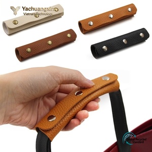 PU Leather Heavy Duty Portable Handbag Tote <b>Suitcase</b> Travel Luggage <b>Strap</b> Protector Wrap Cover - Product Image 5