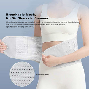 <span class=keywords><strong>Ceinture</strong></span> de soutien lombaire fine et respirante personnalisée <span class=keywords><strong>pour</strong></span> le sport et le fitness, avec compression et contrôle abdominal - Product Image 5