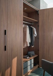 CANA Custom Made Melamine Walk In Wardrobe Bedroom Open Clothes Storage Organizer With Drawers Factory Price - Product Image 2