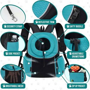 Free Sample Dog Front Carrier <b>Backpack</b> Adjustable Pet <b>Cat</b> Chest Small Dog Carrier for Travel Medium Dog Puppy Large <b>Cat</b> - Product Image 4