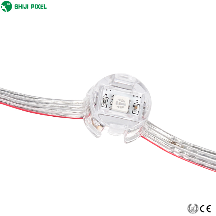 Shiji Lighting SJ-20-8208 Outdoor LED String Lights - IP67 Waterproof RGB Fairy Lights for Christmas