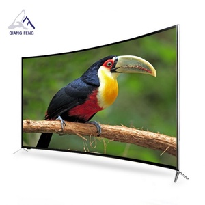 Televisor LED 4K UHD OEM con Soporte para Compras en Línea, Marca China, Smart TV Curvo de 40/50/55/80/100/130 Pulgadas con Wifi - Product Image 1