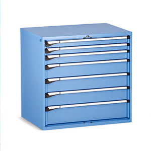 Fami Master Key Comfort Drawer <b>Cabinet</b> 7 Drawers 1020x726x1000 Mm Light <b>Grey</b> Ral7035 Tool Storage - Product Image 2