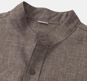 Camicie da <span class=keywords><strong>uomo</strong></span> a manica corta semplici di alta qualità da <span class=keywords><strong>uomo</strong></span> in bianco <span class=keywords><strong>oversize</strong></span> <span class=keywords><strong>camicia</strong></span> Casual in <span class=keywords><strong>lino</strong></span> di cotone per <span class=keywords><strong>uomo</strong></span> - Product Image 3