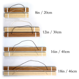 8 inç katı ahşap Marupa ahşap manyetik vida Poster çerçevesi askı sanat tuval asılı duvar dekor için - Product Image 6
