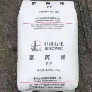 Sinotec-gránulos de plástico virgen PP T03, homopolímero de polipropileno de China