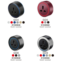 Interrupteur de prise mural en aluminium Alimentation modulaire mobile 60cm Rail Plug System Table Desktop Electrical Outlet