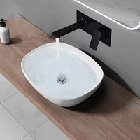 Robinet mitigeur de salle de bain moderne à une poignée de haute qualité robinet de douche en céramique noire robinets de lavabo en laiton massif pour salle de bain