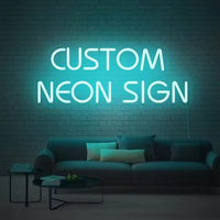 Vente en gros d'usine, enseignes lumineuses LED personnalisées, intérieur/extérieur, publicité, enseignes au néon, mariages, maisons, entreprises, bars, bureaux, décoratives