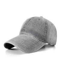 Nueva Gorra de Béisbol Casual Unisex de Mezclilla, Gorra de Jean Transpirable de Verano, Gorra Ajustable de Color Sólido para Hombres, Mujeres y Adolescentes