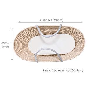 Cestas de mimbre Natural para bebés, cesta para cambio de bebé - Product Image 4