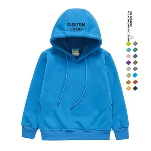 Wholesale multi-color breathable comfortable clothing for kids Boys and girls Hooded sweatshirts Hot sell custom plain hoodies f