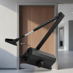 Ferme-<span class=keywords><strong>porte</strong></span> en aluminium dissimulé de style moderne de haute qualité, réglable, résistant au feu, installation facile, 1 salle de bain, hôtel - Product Image 2