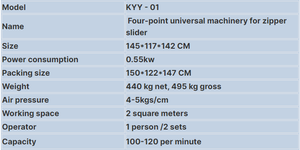 Machine d'assemblage automatique <span class=keywords><strong>de</strong></span> curseurs <span class=keywords><strong>de</strong></span> <span class=keywords><strong>fermeture</strong></span> <span class=keywords><strong>éclair</strong></span> à grande vitesse KYY pour une fabrication efficace <span class=keywords><strong>de</strong></span> fermetures <span class=keywords><strong>éclair</strong></span> - Product Image 4