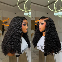 Wear Go - Cabello Virgen Brasileño Rizado Birmano Rubio Ceniza, sin Pegamento, HD, Completo, para Pelucas, Cabello Largo Natural, Venta al por Mayor para Mujeres