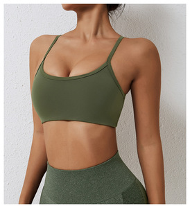 GC Woman Bra Fitness & Yoga Wear Open Back Sports Bra Gym Wear <b>Womens</b> Ropa De Gimnasio Mujer Yoga Clothes - Product Image 5